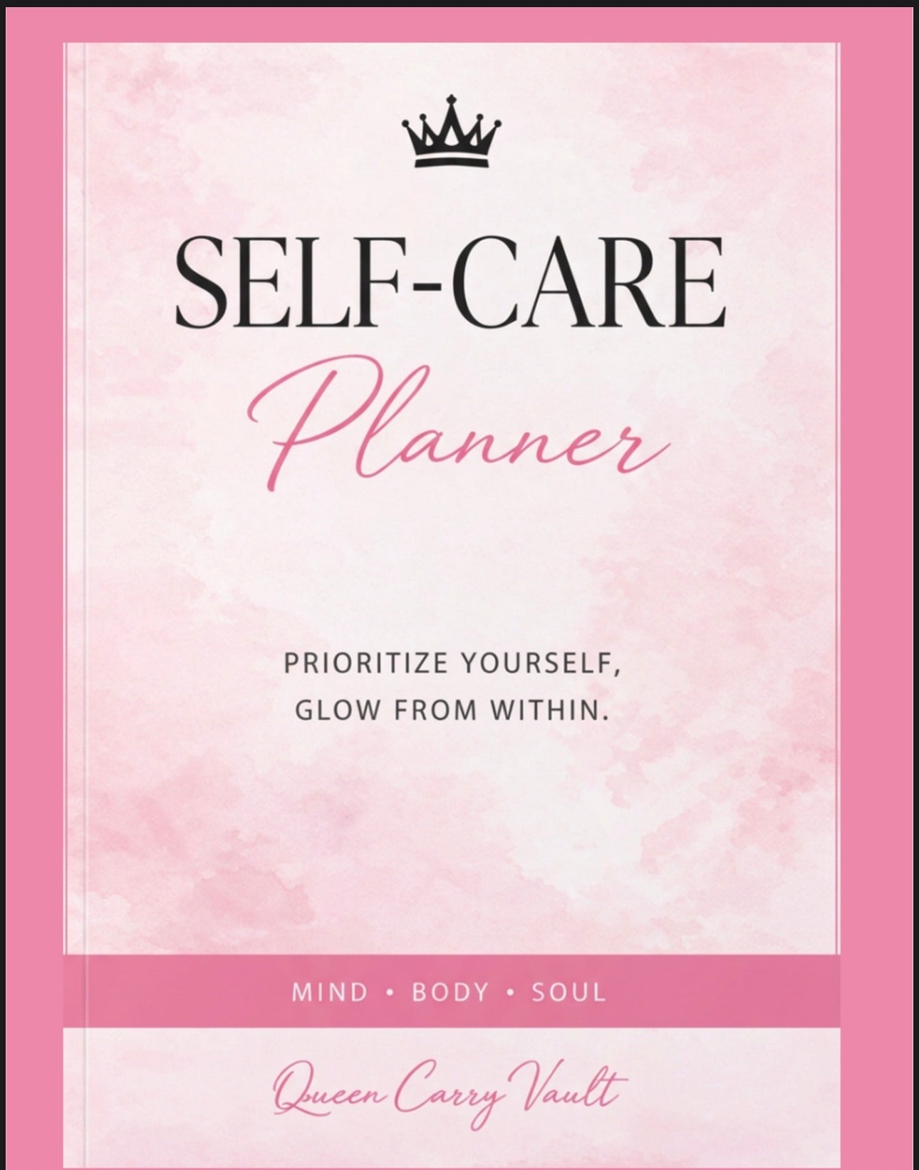 Self Care Planner