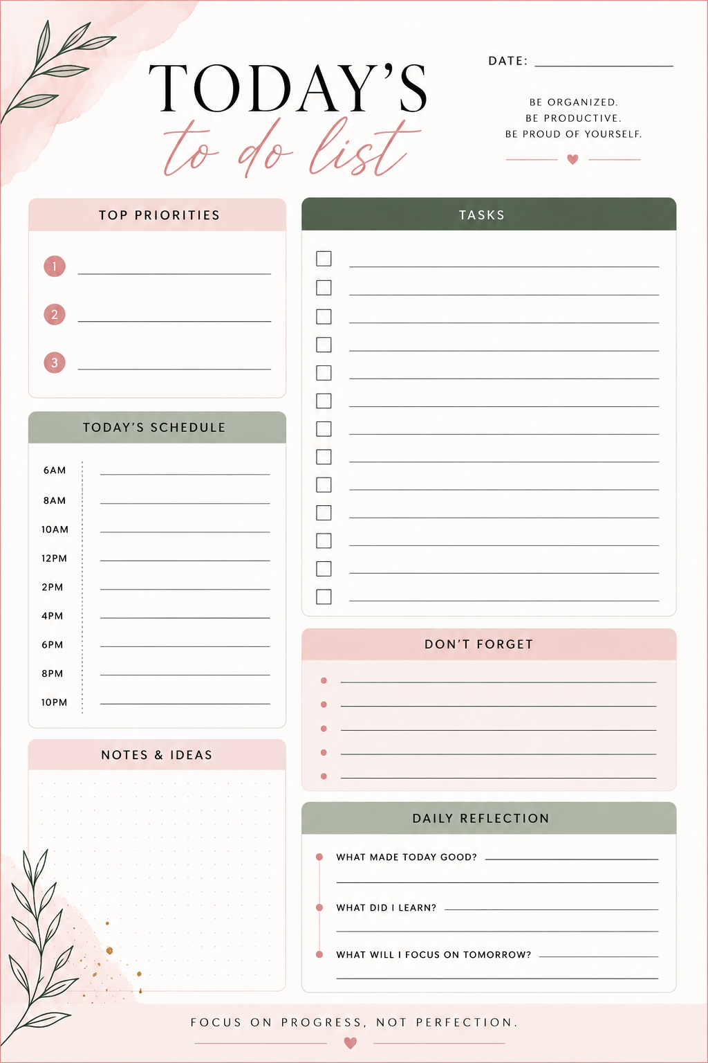 To Do List