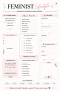 FEMINIST LIFESTYLE PLANNER