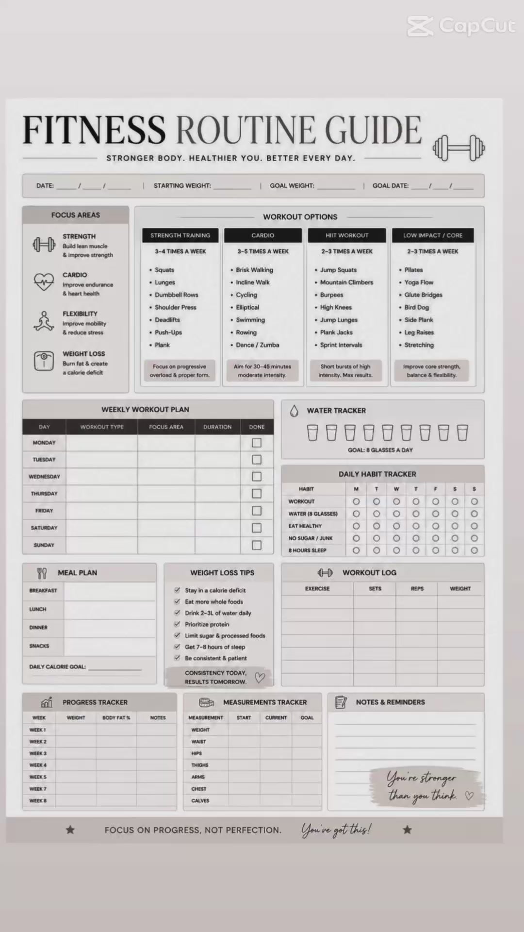 Fitness Guide